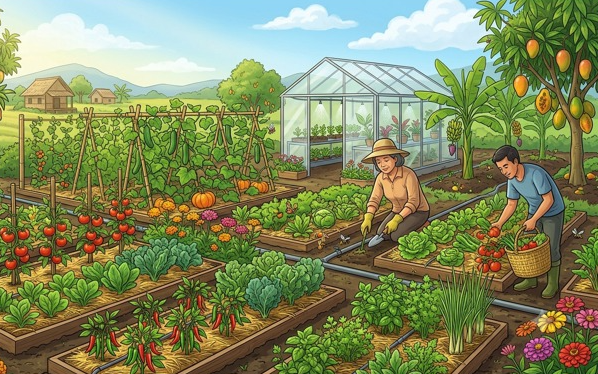 Ilustrasi Pertanian